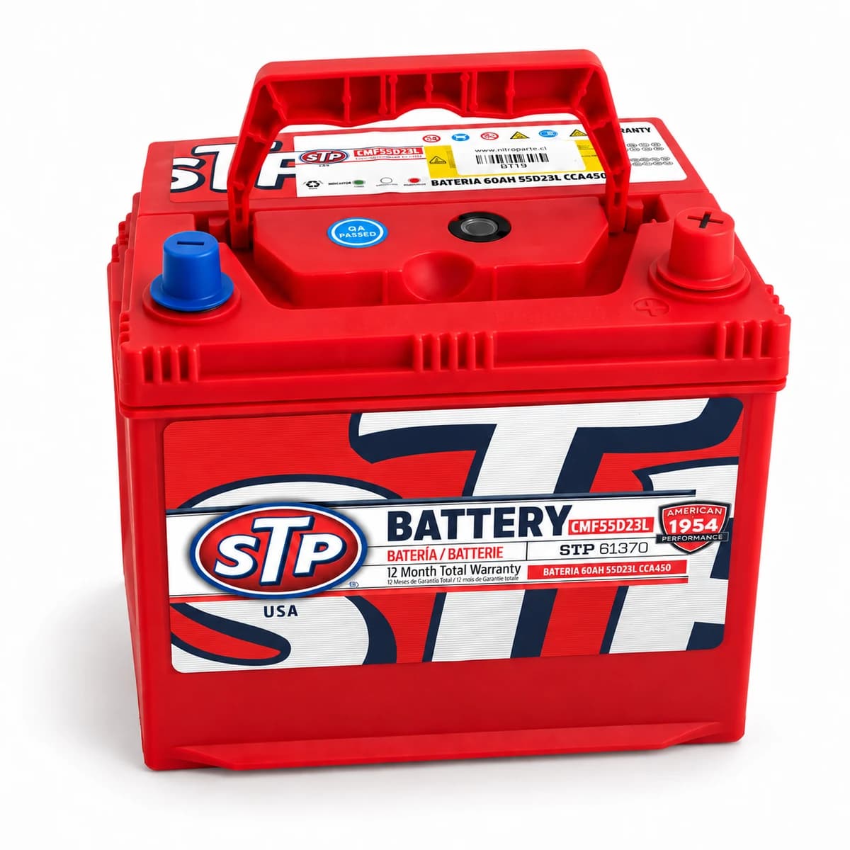 BATERIA 60AH 55D23L CCA450 (- +) STP - vista principal