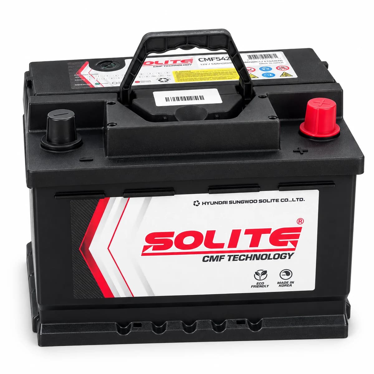 BATERIA 54AH 54241 55457 CCA410 (- +) SOLITE - vista principal