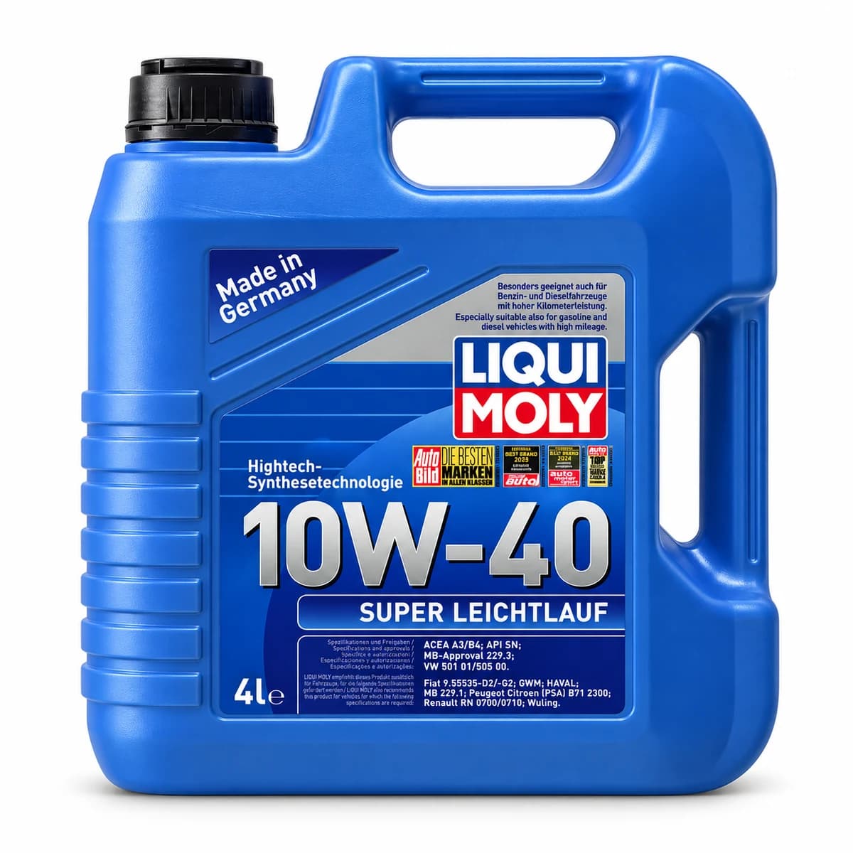 ACEITE 10W-40 LIQUI MOLY SUPER LEICHTLAUF 4L - vista principal