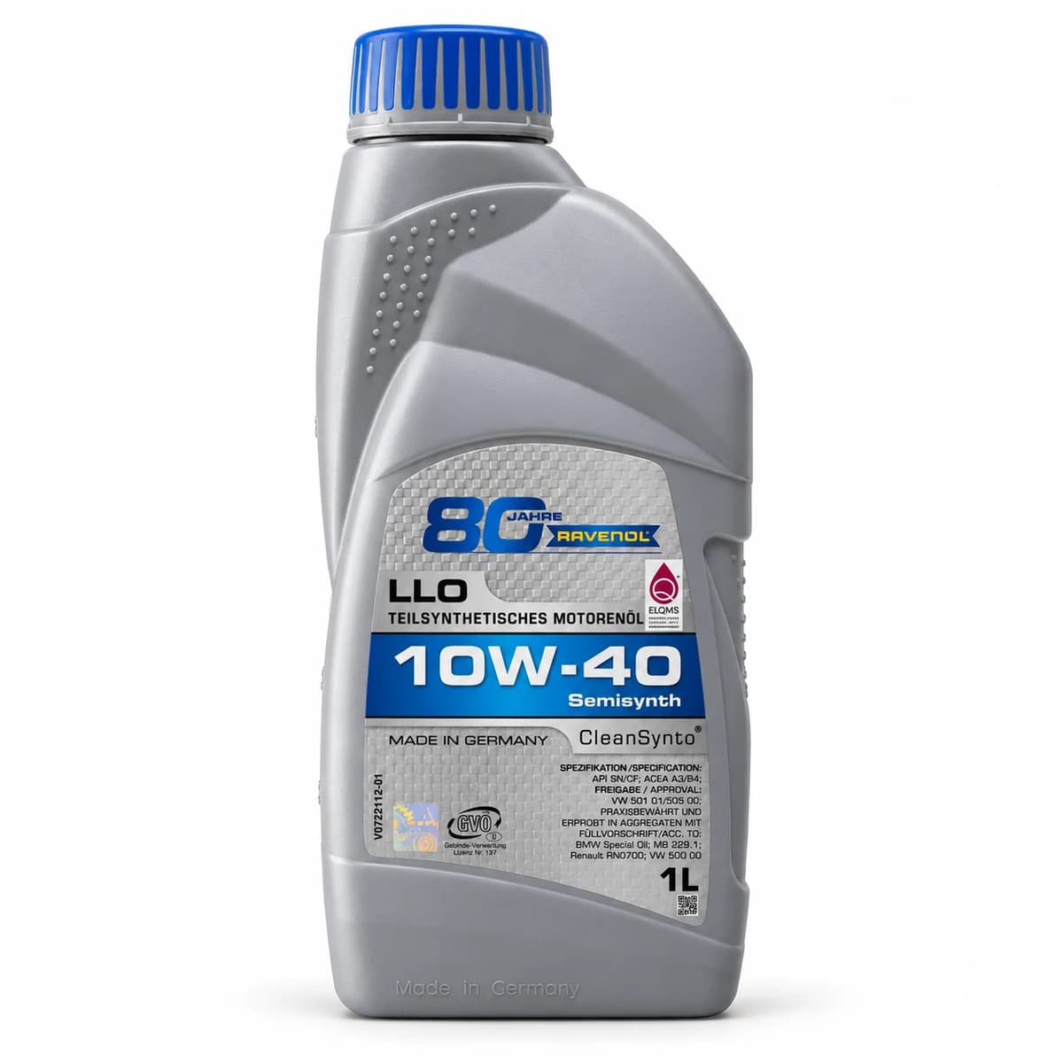 ACEITE 10W40 LLO 1L RAVENOL - vista principal