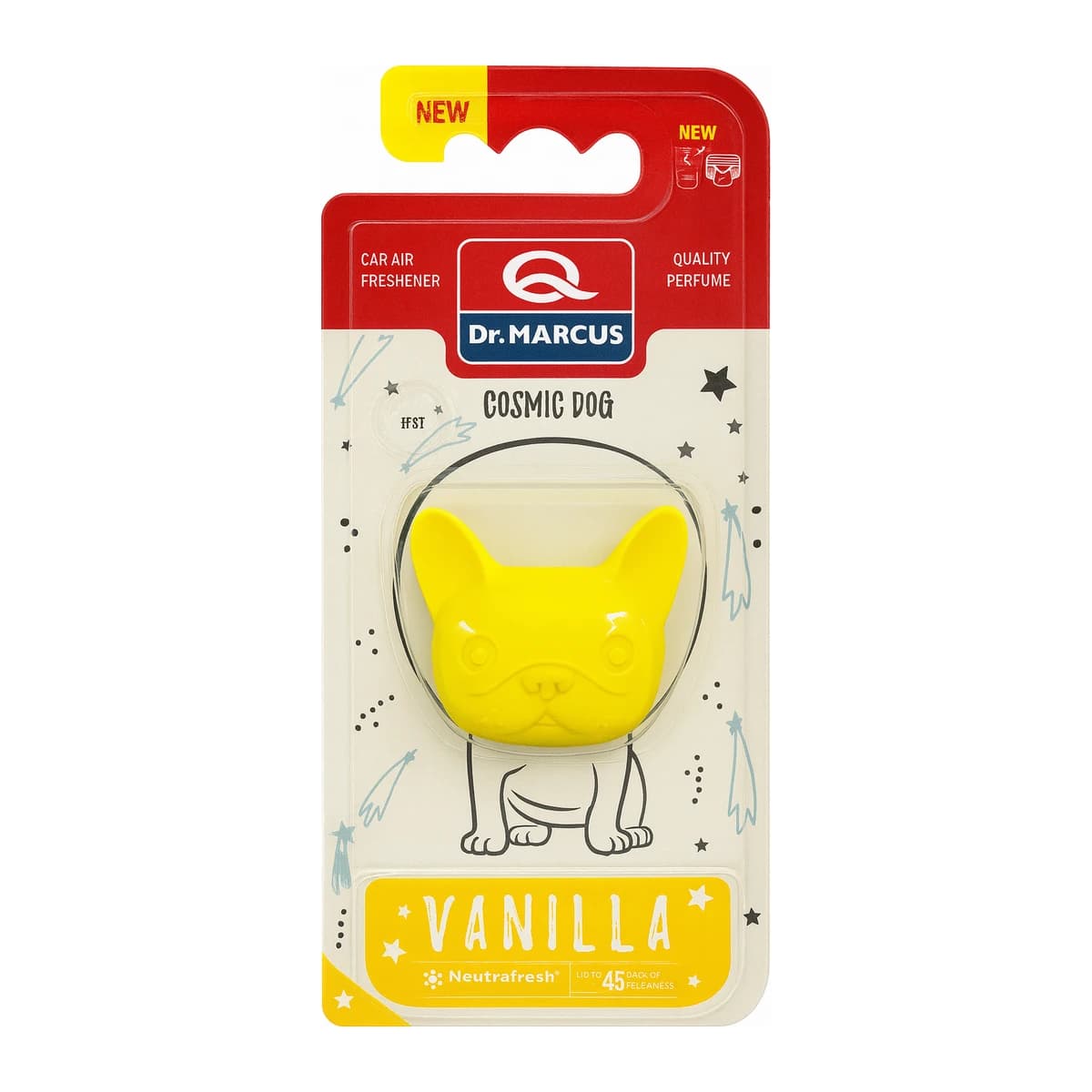 Ambientador Dr. Marcus Cosmic Dog Vanilla - vista principal