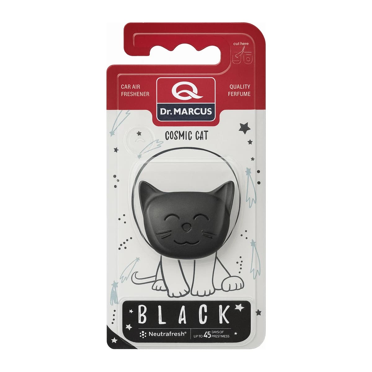 Ambientador Dr. Marcus Cosmic Cat Black - vista principal