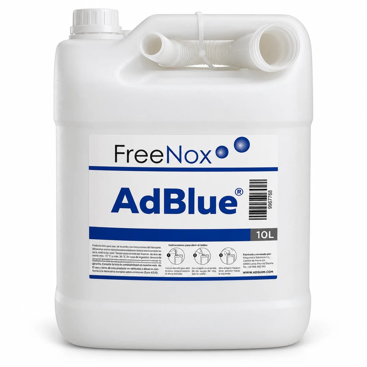 ADITIVO ADBLUE (UREA) SISTEMA SCR 10L - vista principal
